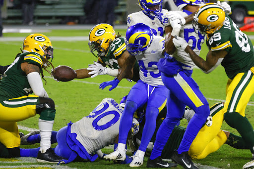 Los últimos cuatro equipos restantes en el enfrentamiento de la NFL